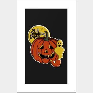 Vintage Halloween Still Smoking Pipes Posters and Art